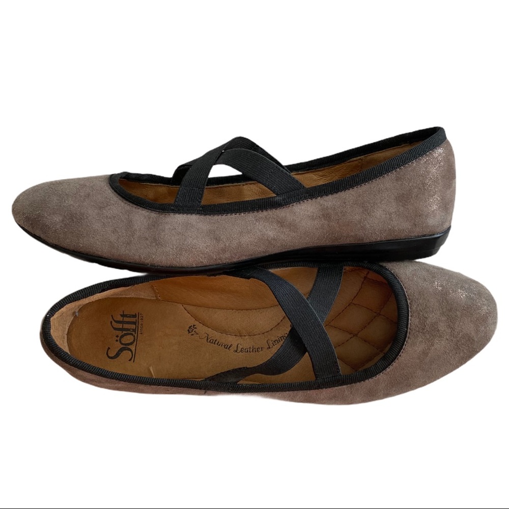 Sofft Barris Smoke Ballet Flats Size 9
